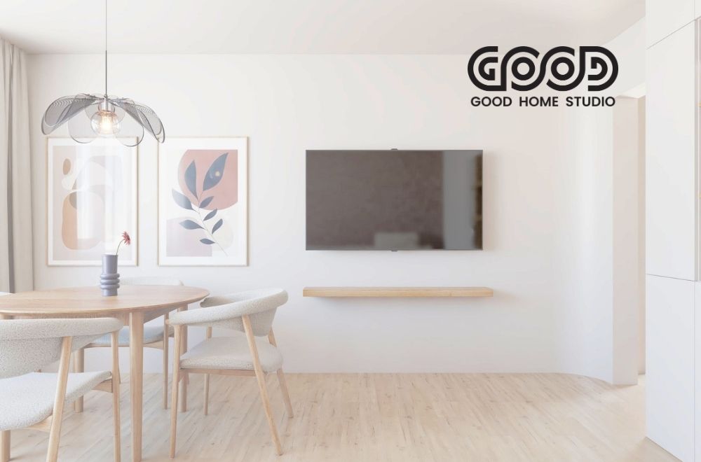 Urządzone mieszkanie w bloku z wielkiej płyty przez architekta wnętrz z Gliwic